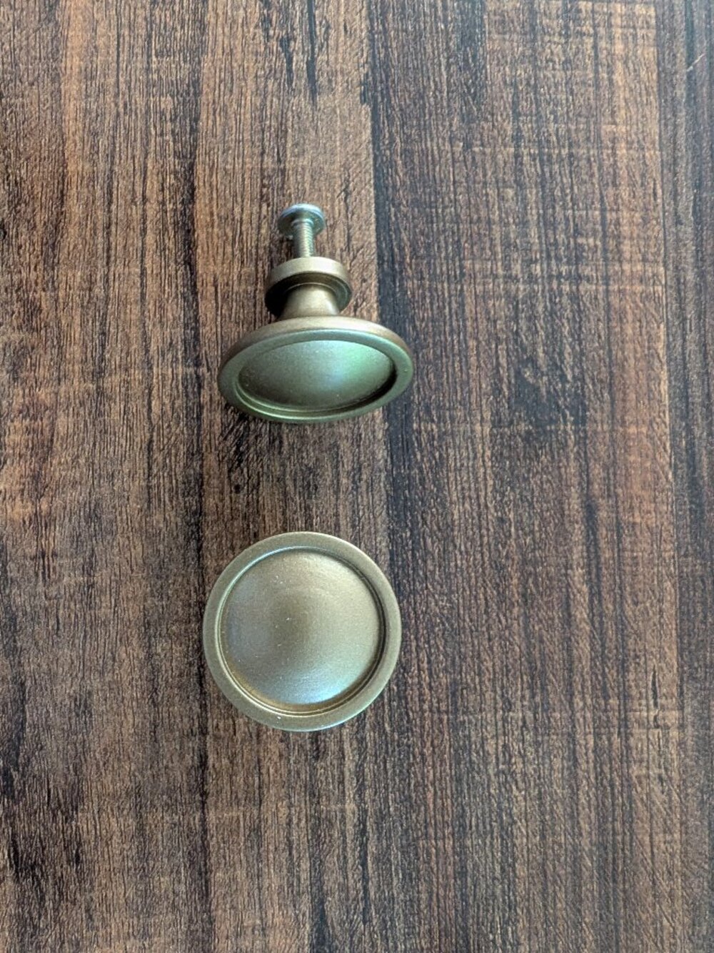 Gold knobs